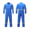 Hi-Vis Cotton Safety Coverall for Construction & Welding