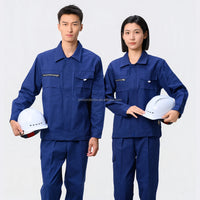 SunPPE 100% Cotton Work Uniform Set – Breathable Unisex Workwear S–5XL