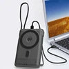Magnetic 10000mAh Wireless Power Bank – 25W Fast Charge with LED Display