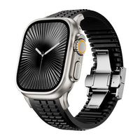 Ultra-Breathable Silicone Sport Band for Apple Watch Series 5–10 & Ultra – 42/44/45/46/49mm
