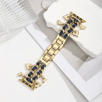 Charm Stainless Steel Apple Watch Band – 22 Colors, 38/40/41/42/44/45/49mm
