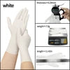 Heavy Duty Nitrile Gloves – 12" White 5.6mil Extra Long Powder-Free Latex-Free 100pcs/Box XS–XL