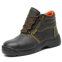 LIGHT BEARER 903 Waterproof Anti-Slip Safety Boots – Metal Toe Rubber Outsole Work Shoes EUR 36–47