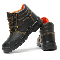 LIGHT BEARER 903 Waterproof Anti-Slip Safety Boots – Metal Toe Rubber Outsole Work Shoes EUR 36–47