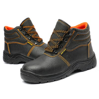 LIGHT BEARER 903 Waterproof Anti-Slip Safety Boots – Metal Toe Rubber Outsole Work Shoes EUR 36–47