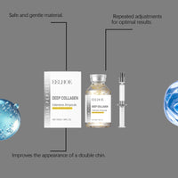 Facial essence serum gently cares for the facial contours, improves skin quality and makes the skin smooth and delicate.