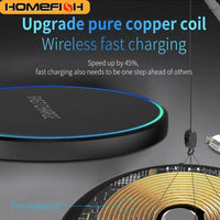 3-in-1 Fast Wireless Charging Pad for Phone, Watch & Earbuds