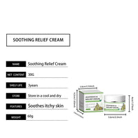 Herbal Soothing Cream 30g Relieves Itching Redness Natural Formula For Sensitive Skin Moisturizing Care Insect Bites Sunburn
