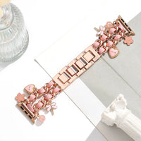 Charm Stainless Steel Apple Watch Band – 22 Colors, 38/40/41/42/44/45/49mm