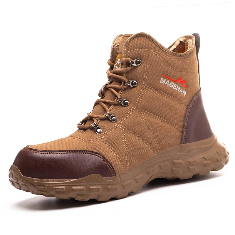 MGN 816 Lightweight Steel Toe Safety Boots – Kevlar Plate Sports Work Shoes EUR 36–46