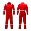 Hi-Vis Cotton Safety Coverall for Construction & Welding