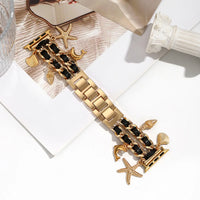 Charm Stainless Steel Apple Watch Band – 22 Colors, 38/40/41/42/44/45/49mm