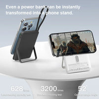 Magnetic 10000mAh Wireless Power Bank – 25W Fast Charge with LED Display