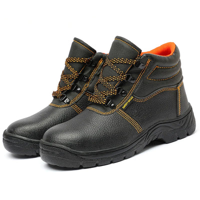 LIGHT BEARER 903 Waterproof Anti-Slip Safety Boots – Metal Toe Rubber Outsole Work Shoes EUR 36–47