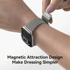 Milanese Mesh Apple Watch Band – Magnetic Stainless Steel Loop for Series 6–9 & Ultra, 38–49mm