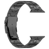 Luxury Titanium Stainless Steel Apple Watch Band – Series 4–9, SE & Ultra – 38/40/41/42/44/45/49mm