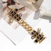 Charm Stainless Steel Apple Watch Band – 22 Colors, 38/40/41/42/44/45/49mm
