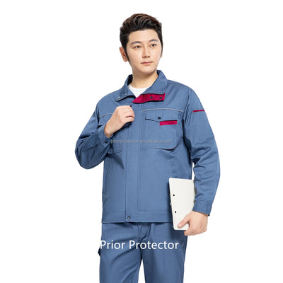 SunPPE A513 80/20 TC Work Uniform Set – Breathable Unisex Workwear 8 Colors S–5XL