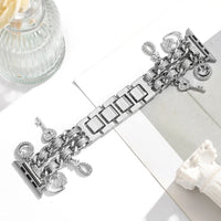 Charm Stainless Steel Apple Watch Band – 22 Colors, 38/40/41/42/44/45/49mm