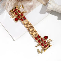 Charm Stainless Steel Apple Watch Band – 22 Colors, 38/40/41/42/44/45/49mm