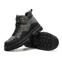 Sun PPE 1681 Hiking-Style Steel Toe Safety Boots – Kevlar Plate Suede Leather Anti-Slip EUR 37–48