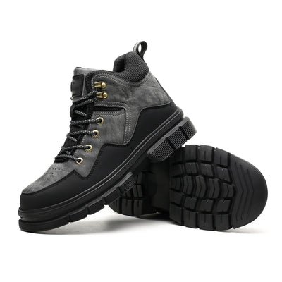 Sun PPE 1681 Hiking-Style Steel Toe Safety Boots – Kevlar Plate Suede Leather Anti-Slip EUR 37–48