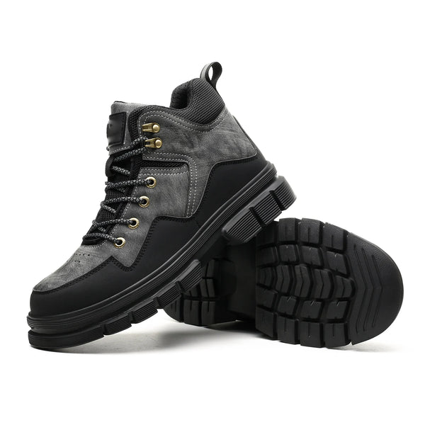 Sun PPE 1681 Hiking-Style Steel Toe Safety Boots – Kevlar Plate Suede Leather Anti-Slip EUR 37–48