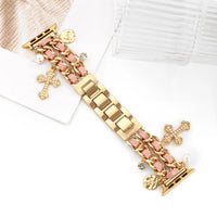 Charm Stainless Steel Apple Watch Band – 22 Colors, 38/40/41/42/44/45/49mm