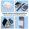 3-in-1 15W Magnetic Wireless Charger Stand Fast Charging for  Base with Folding Feature for Iwatch and for Airpods