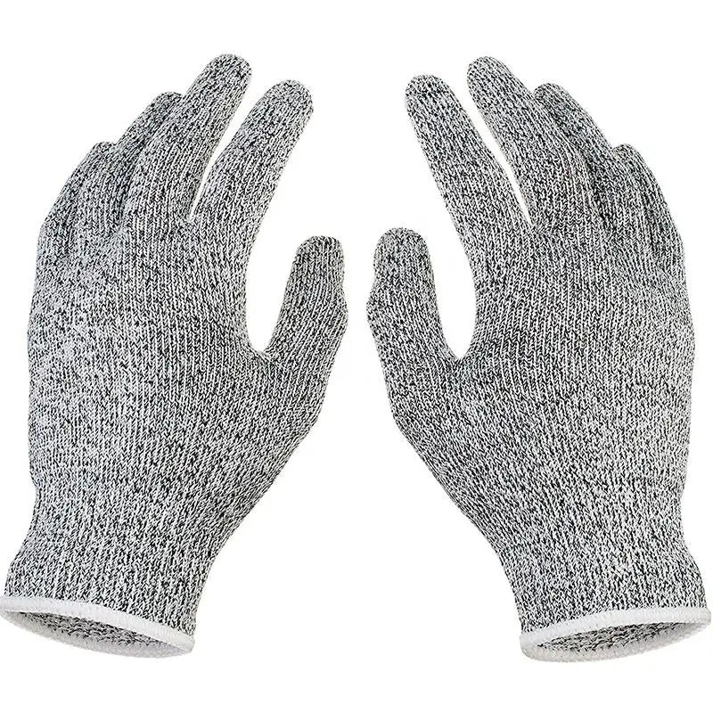 Fairtech FR0301 Level 5 Cut-Resistant Gloves – HPPE Anti-Static Food-Grade Safety Work Gloves S–L