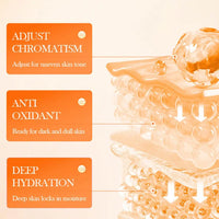 Vitamin C Firming&lifting Skincare Set Moisturizing Brightening Essence Revitalizing Skin Repair Serum Cream Korean Skincare