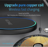 3-in-1 Fast Wireless Charging Pad for Phone, Watch & Earbuds