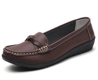 Women's Woven Loafers – Elegant Slip-On Flat Shoes