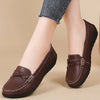 Women's Woven Loafers – Elegant Slip-On Flat Shoes