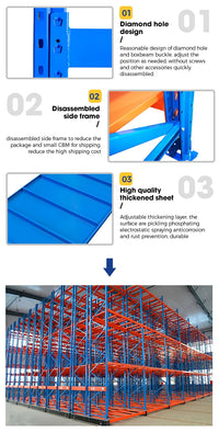 Heavy Duty Warehouse Storage Rack – Multi-Layer Aluminium Pallet Shelving System
