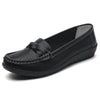 Women's Woven Loafers – Elegant Slip-On Flat Shoes