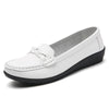 Women's Woven Loafers – Elegant Slip-On Flat Shoes