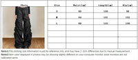 Fashion Trend Personalized Self-Confidence Avant-Garde Cool All-Match Casual Loose Girl High Waist Wide Leg Lantern Pants