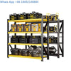 Multi-Layer Metal Storage Rack – Waterproof Steel Shelving for Warehouse, Home & Balcony