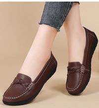 Women's Woven Loafers – Elegant Slip-On Flat Shoes