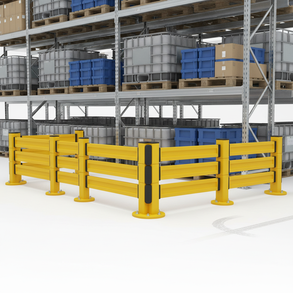 Warehouse Safety Barrier System